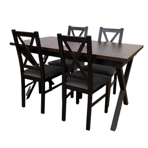 Zestaw stół i krzesła | ST-10A , 4xK3