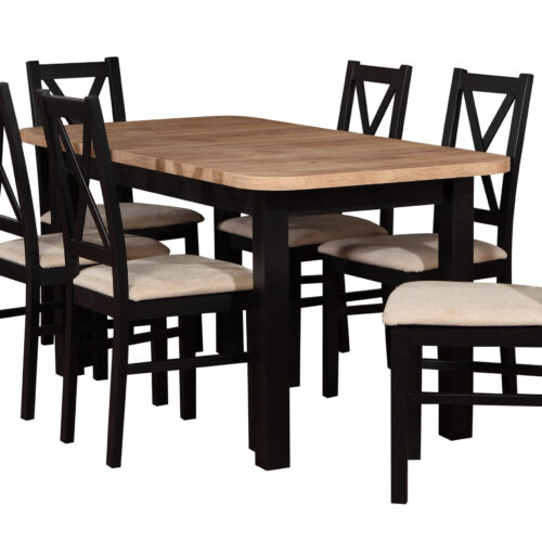 Zestaw stół i krzesła | ST-2 , 6xK3