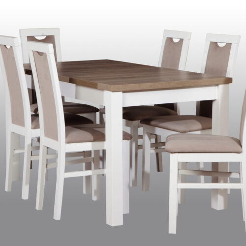 Zestaw stół i krzesła | ST-6 , 6xK12