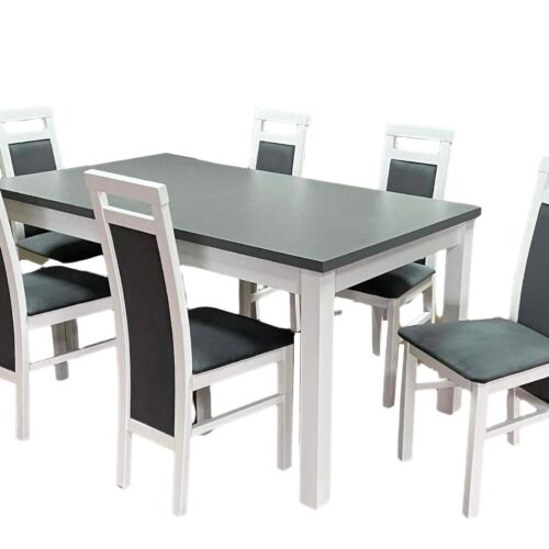 Zestaw stół i krzesła | ST-5 , 6xK14