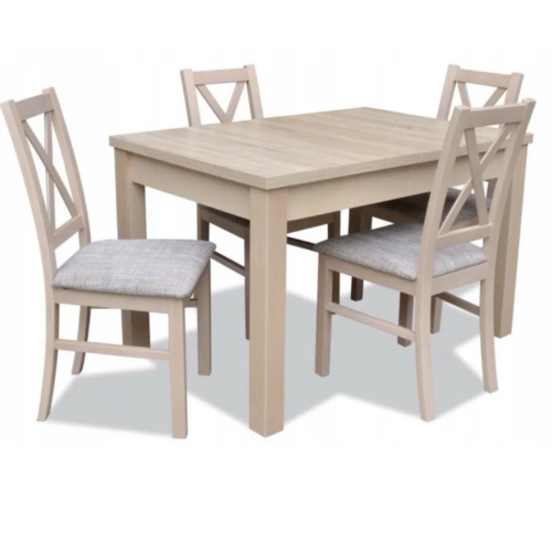 Zestaw stół i krzesła | ST-8 , 4xK3