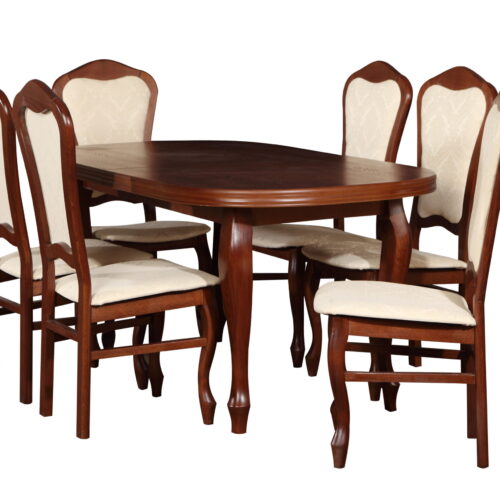 Zestaw stół i krzesła | ST-15 , 6xK23