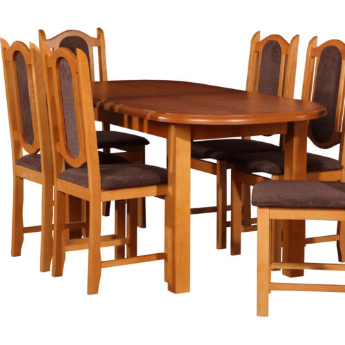 Zestaw stół i krzesła | ST-1 , 6xK1