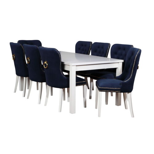 Zestaw stół i krzesła | ST-19 , 8xK30