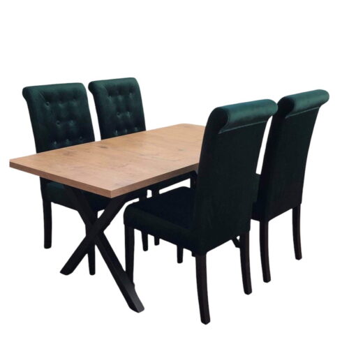 Zestaw stół i krzesła | ST-6 , 4xK28