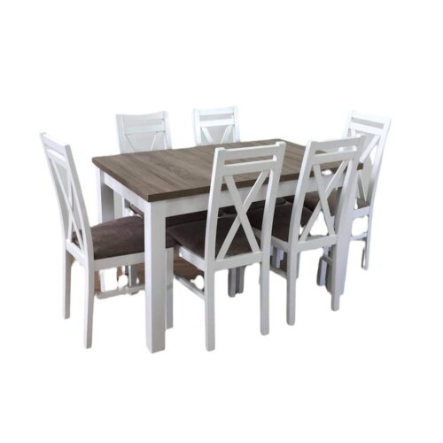 Zestaw stół i krzesła | ST-6 , 6xK4