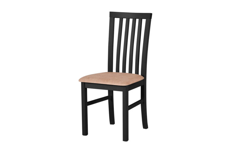 krzesło z tapicerowanym siedziskiem