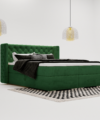 Łóżko kontynentalne chestefield Madera