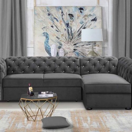 Narożnik Chesterfield | 280 cm