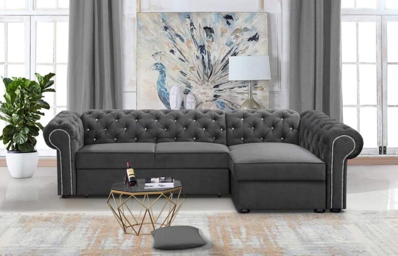 narożnik chesterfield