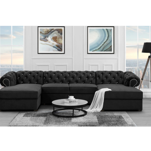 Narożnik Chesterfield U | 350 cm