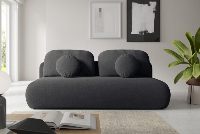 sofa bez boków z funkcją spania