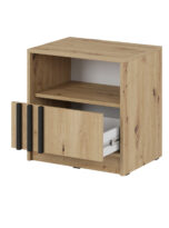 Piaski 25 03 31 Nelly stolik nocny artisan czarny otwarte biale tlo pop