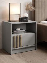 Piaski 25 03 31 Nelly stolik nocny szary artisan