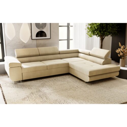 Narożnik Antos z ruchomymi zagłówkami | Monolith 04 P