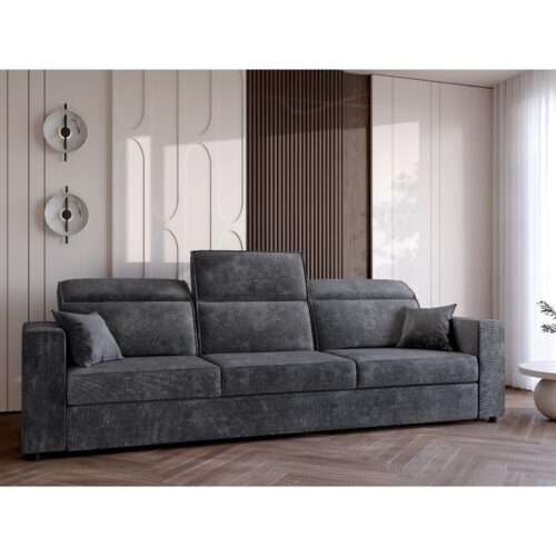 Kanapa Armani z regulowanymi zagłówkami | 255 cm