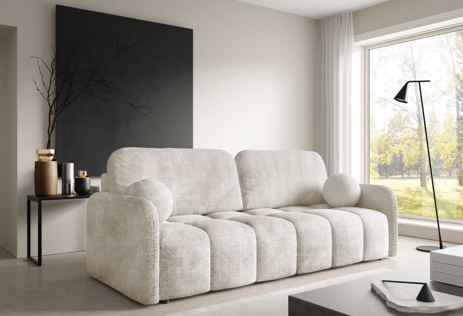 Sofa rozkładana 3-osobowa